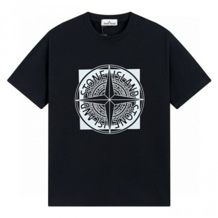 스톤아일*드   트리크로미아 투 라인 반팔티셔츠 (남여공용)