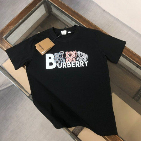 버*리   삼형제 레인보우 테디 반팔티 (남여공용)