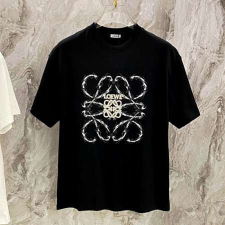 LOEWE  아나그램 프린팅 티셔츠