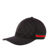 GUCCI  GG 슈프림 웹 블랙 볼캡
