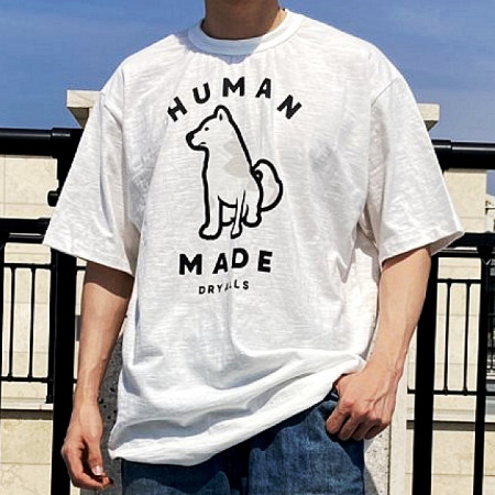 휴먼메이드 HUMANMADE 웍스아웃 진돗개 티셔츠