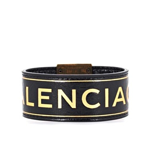 발렌시*가 골드로고 버클 팔찌