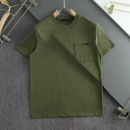 PRA*A   포켓패치로* 면실크 라운드