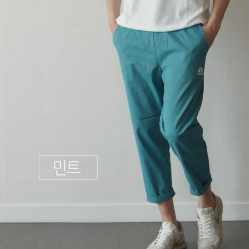 몽클*어   쎄미와이드 팬츠 (9부)