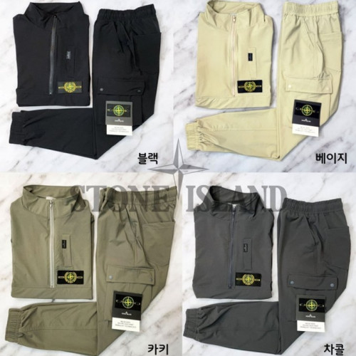 스톤 아일*드   나일론 워셔 스판 밴딩 롱팬츠 (가을신상)