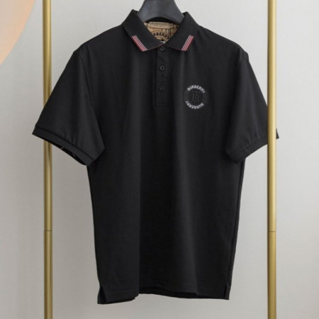 BURBERRY 코튼 피케 셔츠