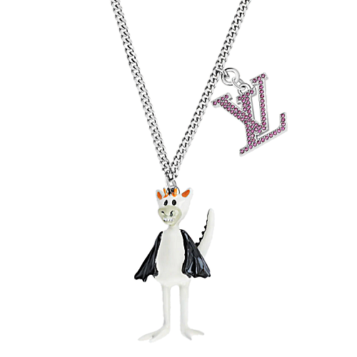 루이비통 LV 프렌즈 펜던트 목걸이 (방탄지민착용)