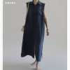 PRA*A   "Midnight Linen Dress"