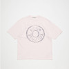 Acne Studios 로고 티셔츠 - 페이딩 핑크
