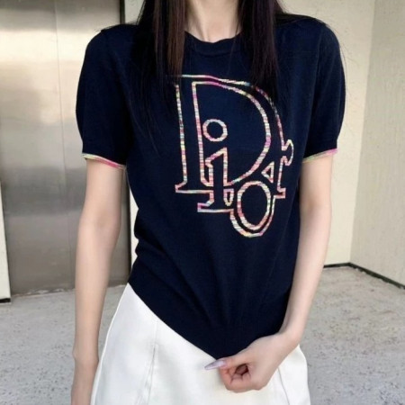 DI*R   믹스 라운드 니트