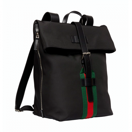 GUCCI 웹 테크노 캔버스 백팩