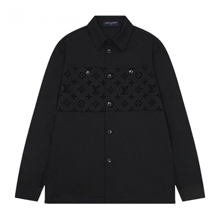 LOUIS VUITTON 플록 스테이플 오버셔츠