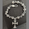 크롬*츠 Chrome hearts 크로스볼 팔찌