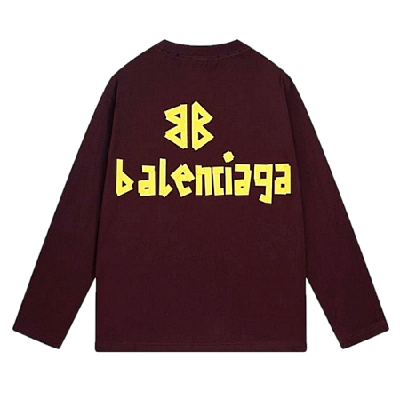 BALENCIAGA 뉴 테이프 타입 구제 워싱 롱 슬리브
