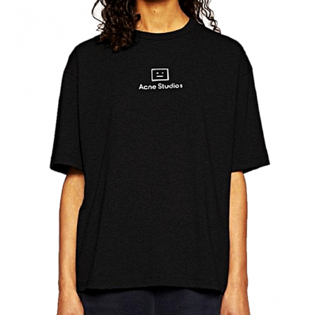 아*네 리플렉티브 페이스 모티프 반팔 티셔츠