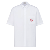 디올 DIOR CD Heart 자수 숏슬리브 셔츠