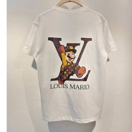 루이*통   마리오 콜라보 반팔티