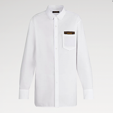 LOUIS VUITTON 옥스포드 DNA 셔츠 시가렛 포켓