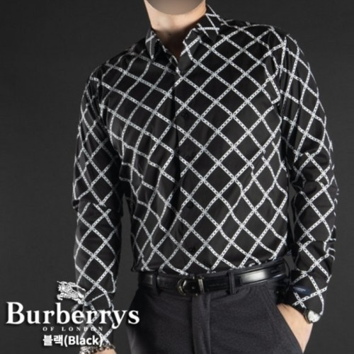 BURBERRY 클럽 체인 스판 셔츠