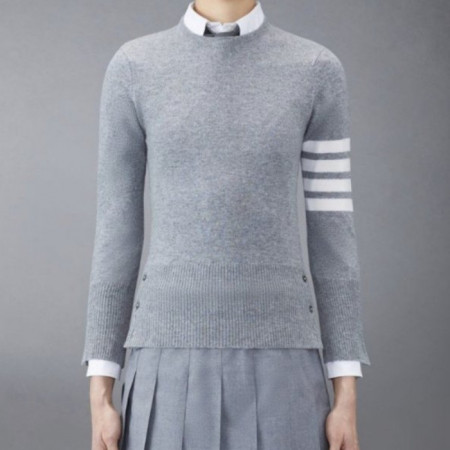 톰브*운   4바 라운드 캐시미어 니트