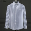 DI*R   스트라이프 자수 셔츠