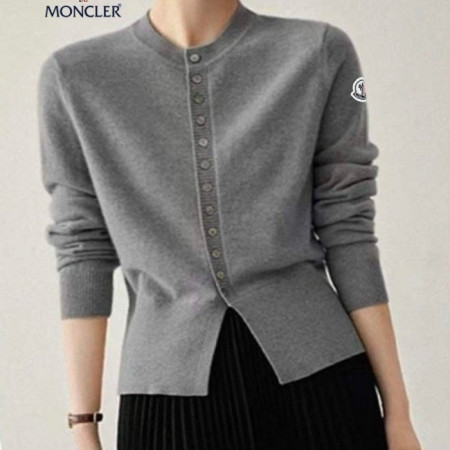 몽클*어   단추 니트 컬러CD