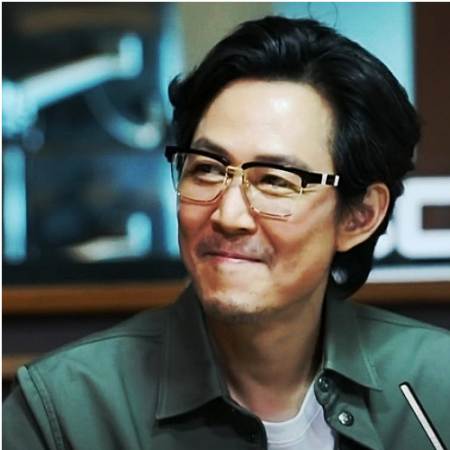 구찌 GUCCI 메탈&아세테이트 스퀘어 안경 - 이정재착용