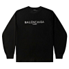 BALENCIAGA 크롬드 로고 롱슬리브