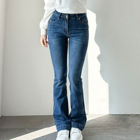 LOE*E   여성 세미 부츠컷 데님