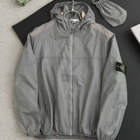 스톤아일*드   나일론 윈드 후드 경량 바람막이 (남여공용)