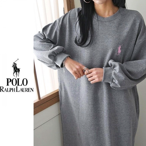 POLO 랄프*렌   빅로고 긴팔원피스