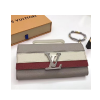 루이비통 카퓌신 장지갑 베이지