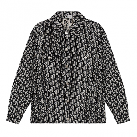 DIOR 쟈카드 오블리크 데님자켓