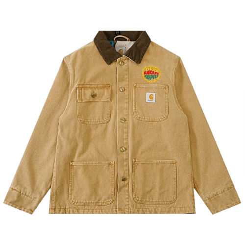 Carhartt 칼하트 x STUSSY 워싱 데님 자켓