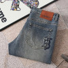 버*리 TB 포켓자수 스판 데님진