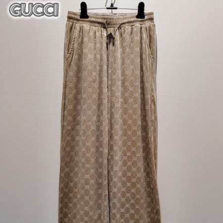 GUC*I   GG 벨루어 밴딩 슬렉스