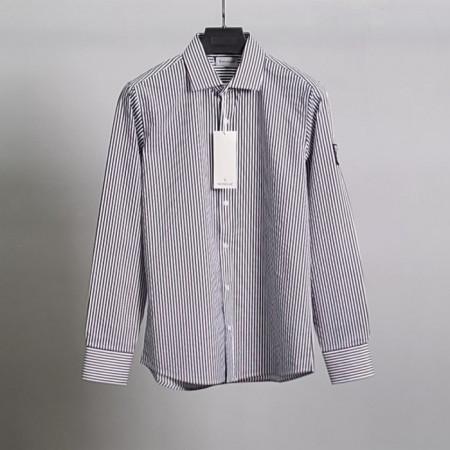 MONCL*R   감마블루 스트라이프 셔츠