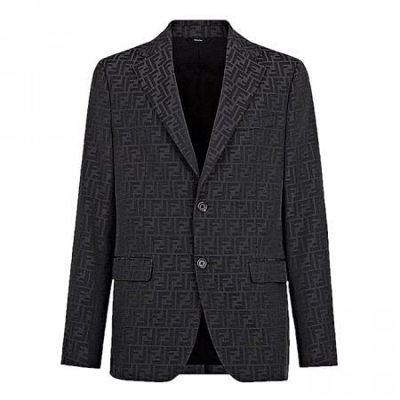 FENDI 에프 쟈카드 수트 블레이저