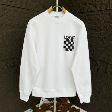 LOE*E   체커보드 스웨트셔츠 맨투맨