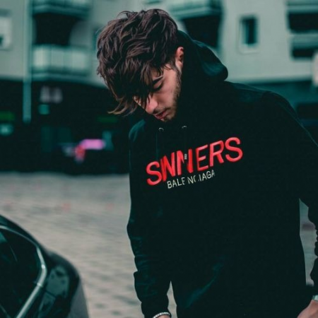 발렌시*가 시너스 커플 후드 티셔츠