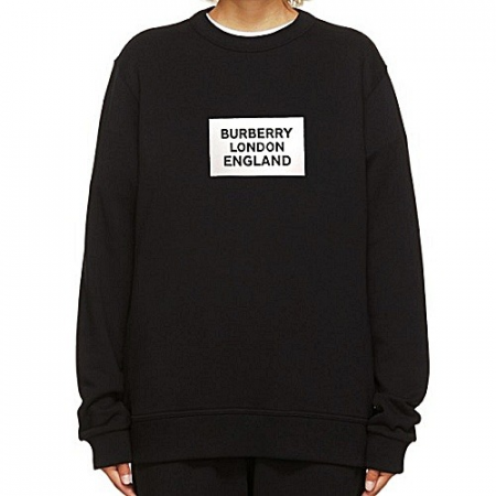 BURBERRY  프린트 코튼 맨투맨