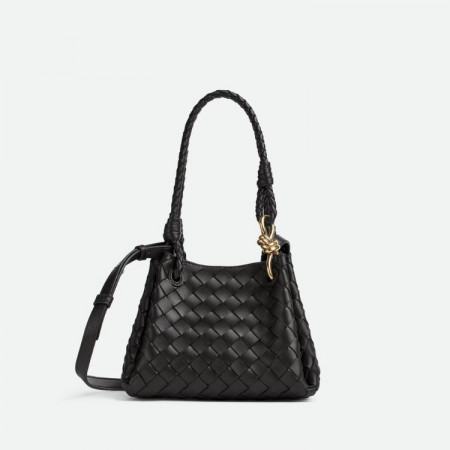 BOTTEGA VENETA 스몰 파라슈트 - 블랙