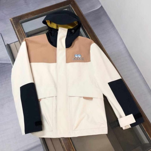 24Fw 최고급 GUC*I   멀티 배색 후드 바람막이