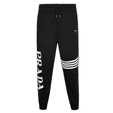 PRA*A  사선로고 트레이닝 조거 팬츠