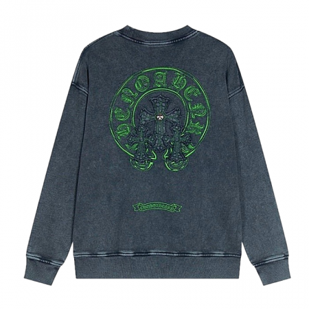 Chrome hearts 더티 페이디드 스웻셔츠