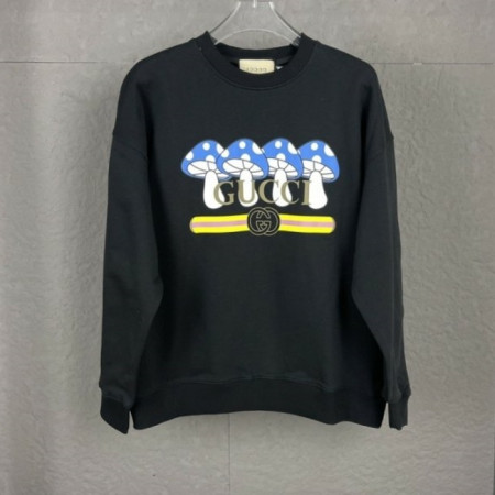 GUC*I   버섯 프린트 스웨트셔츠 맨투맨