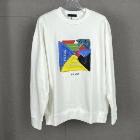 PRA*A   컬러블록 맨투맨