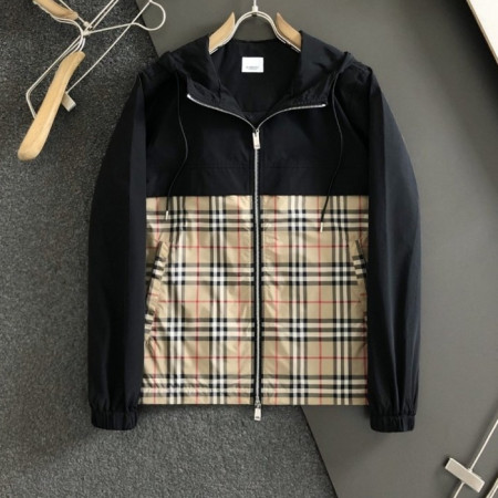 버*리   2024F/W 시그니처 체크 바람막이 자켓 ( 커스텀급 )