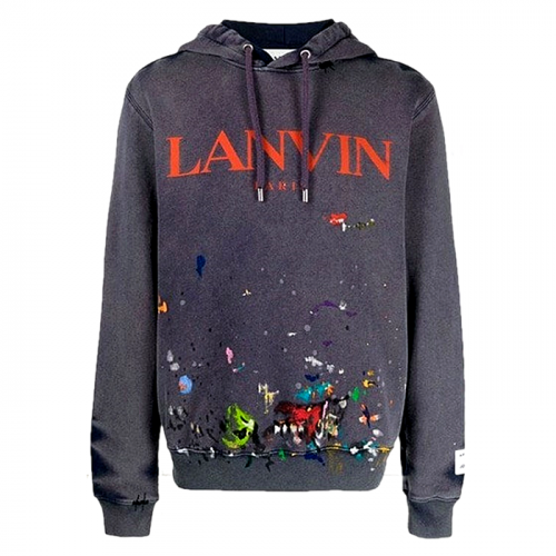 LANVIN x GALLERYDEPT 워싱 페인팅 후드