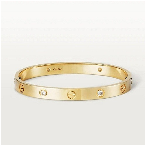 Cartier 까르*에 LEVE 러브 큐빅 브레이슬릿